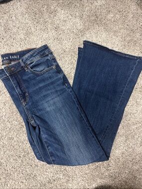 American Eagle Low Rise Flare Jeans